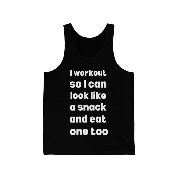 "Look Like a Snack" Unisex Jersey Tank