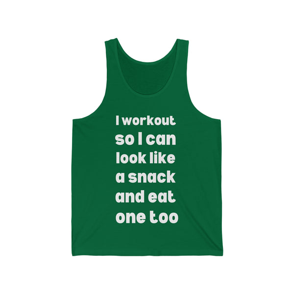 "Look Like a Snack" Unisex Jersey Tank