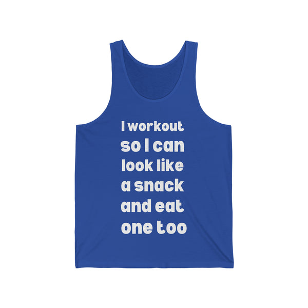 "Look Like a Snack" Unisex Jersey Tank