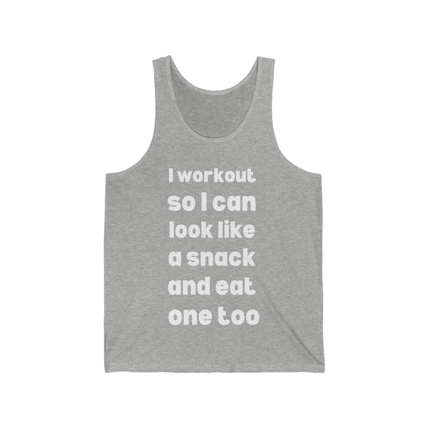 "Look Like a Snack" Unisex Jersey Tank