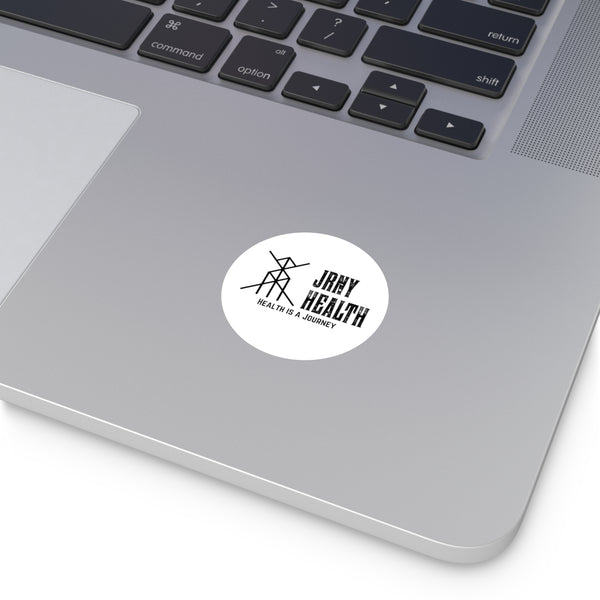 JRNY Health Round Stickers: Personalize Your Wellness Journey