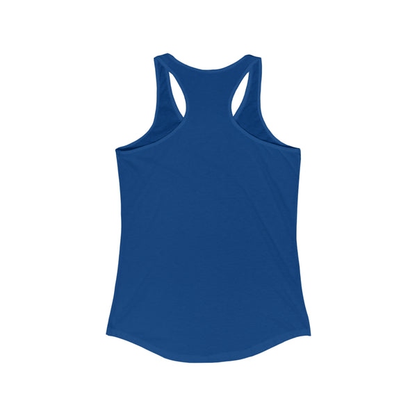 Women's Ideal Racerback Tank - "Gym Hair, Don't Care"