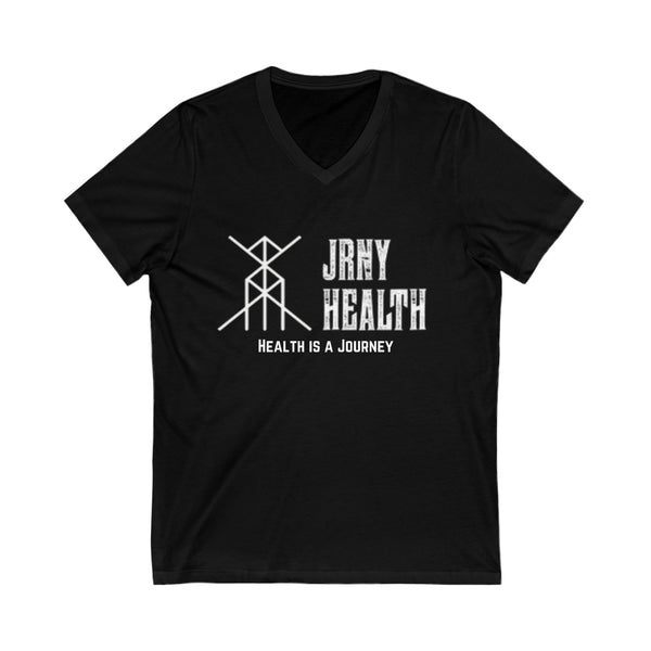 JRNY Health Unisex Jersey V-Neck Tee: Your Everyday Wellness Wear