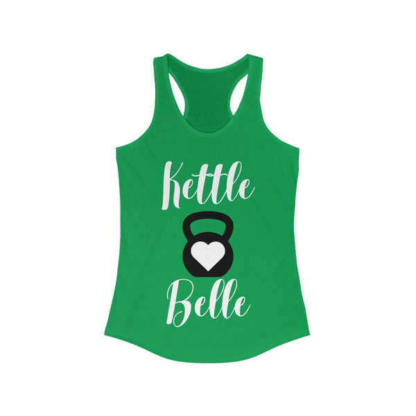 "Kettle Belle" Ideal Racerback Tank