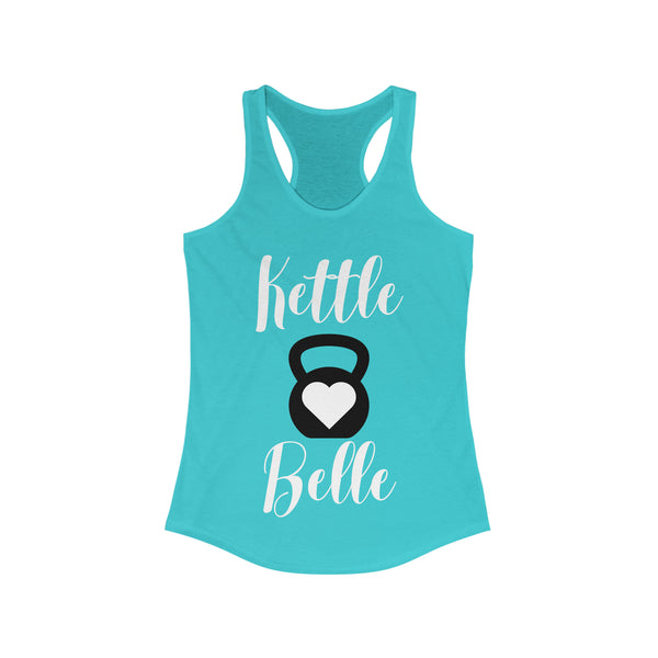 "Kettle Belle" Ideal Racerback Tank