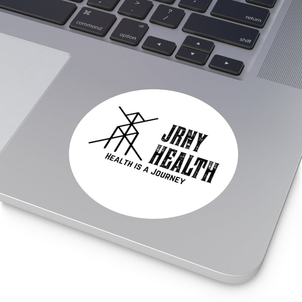 JRNY Health Round Stickers: Personalize Your Wellness Journey