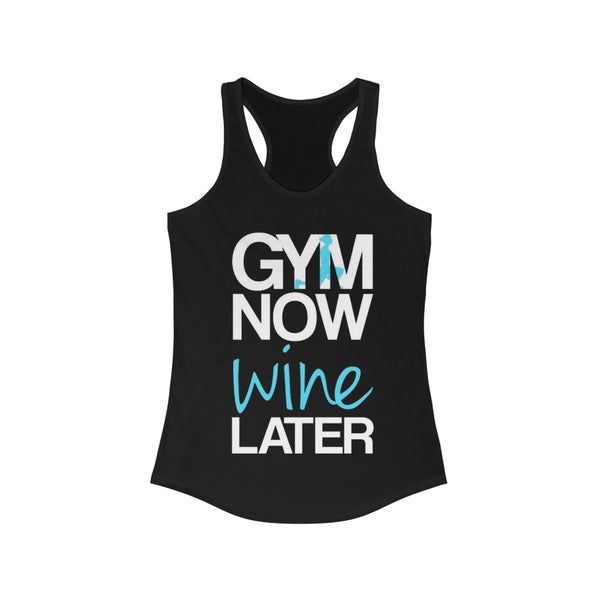 "Gym & Wine" Women's Racerback Tank